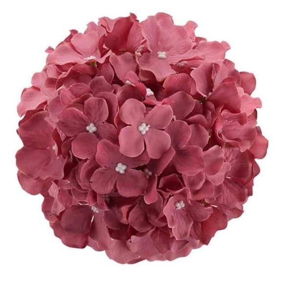 20 Count | Mauve Pink White Hydrangeas & Flowers Wedding Centerpiece Bouquet - Picture 5 of 5